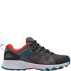 COLUMBIA MENS WATERPROOF LACE TRAINER - SHARK RED